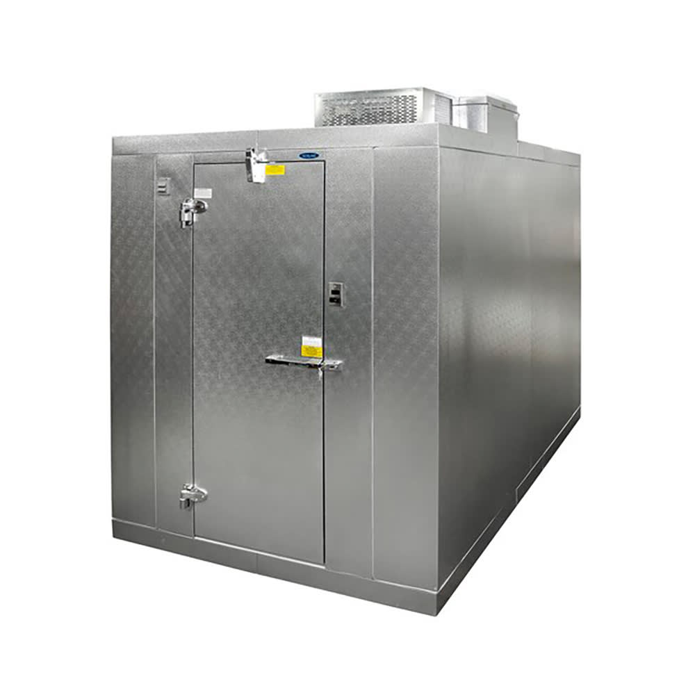 378-KLB87814CLH 8' x 14' Indoor Walk-In Cooler w/ Top-Mounted Compressor - Floor