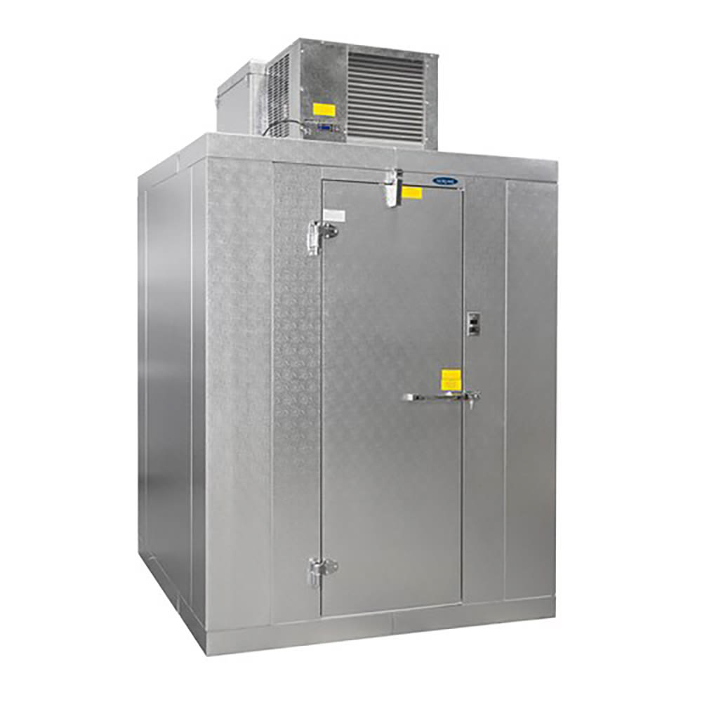 378-KLB741012CLH 10' x 12' Indoor Walk-In Cooler w/ Top-Mounted Compressor - No Floor