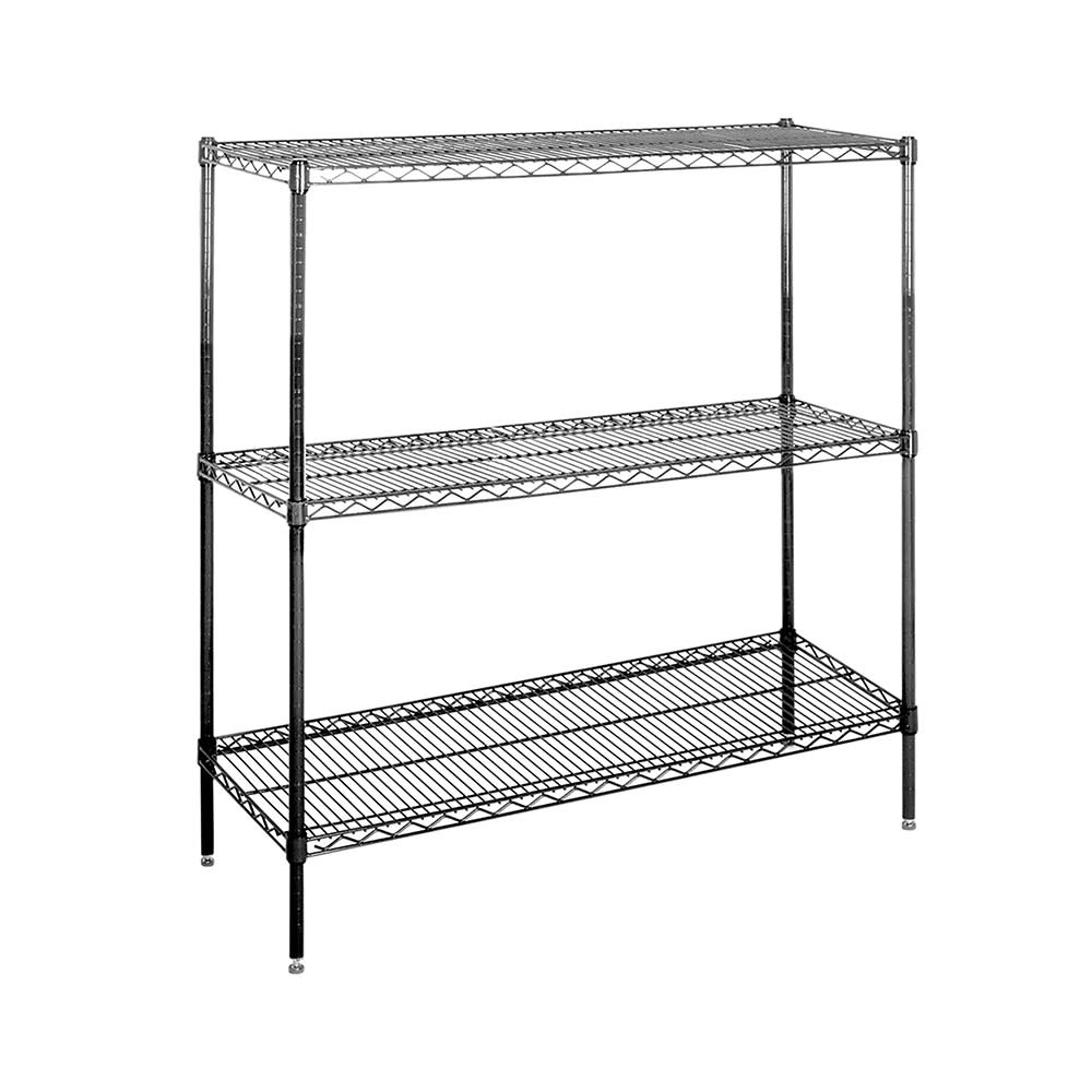 378-SSG683 72" x 120" Heavy-Duty Shelving Unit for Walk-In Coolers/Freezers - (3) Level...