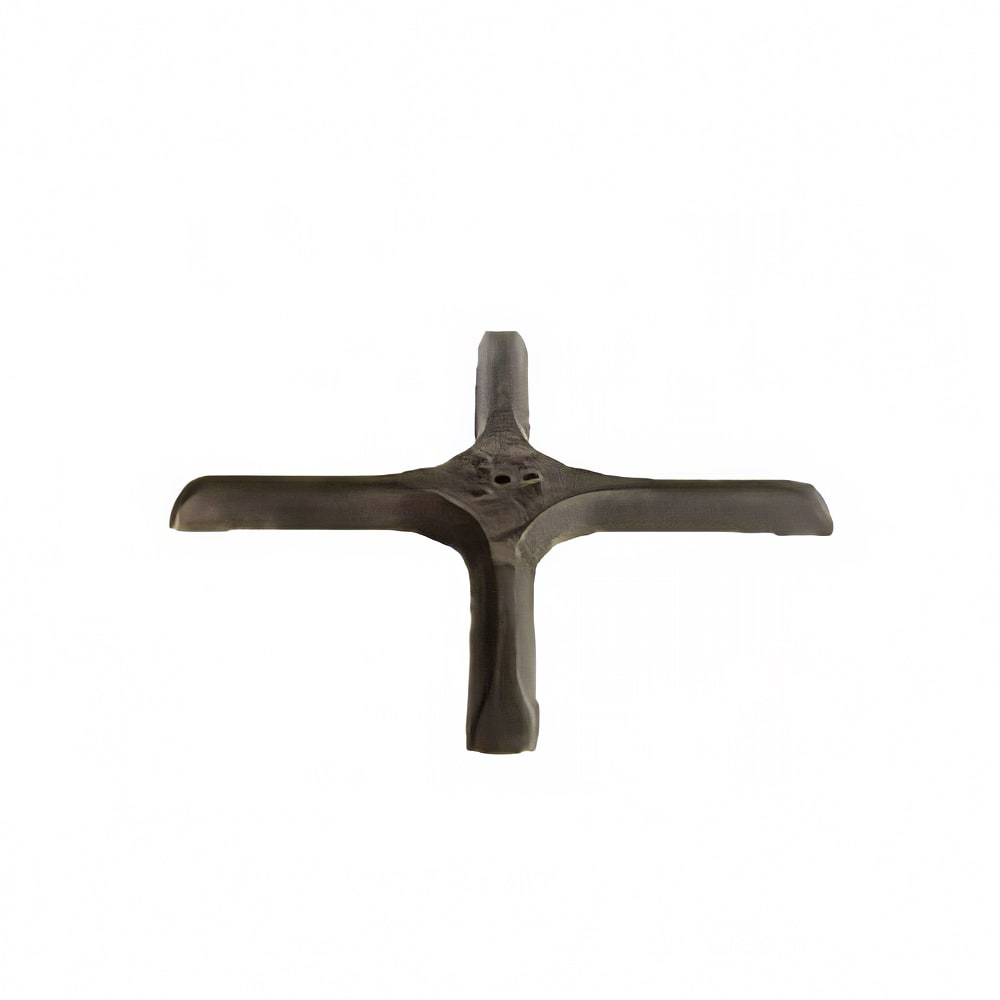 256-B22 Stamped Steel Table Base Foot Only, 22 x 22"