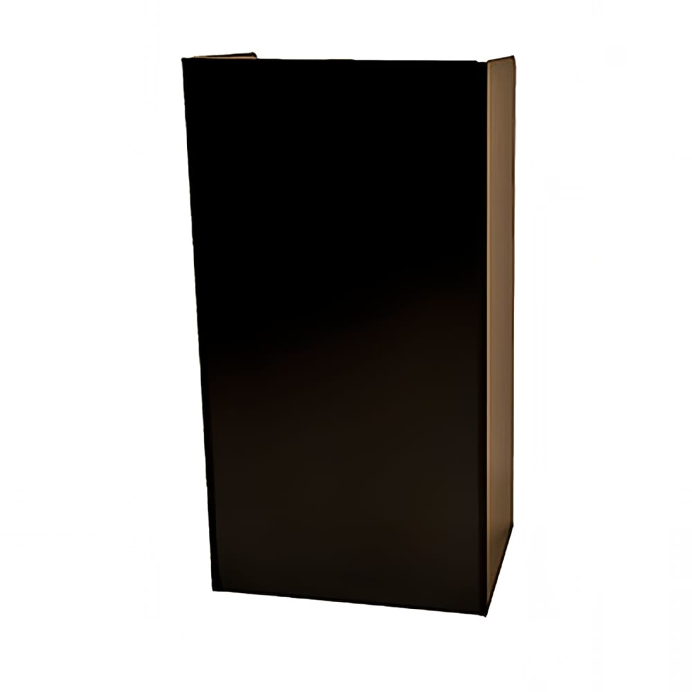 256-M8810BLK 24 1/2"W Hostess Stand w/ Melamine Top, 46 1/4"H