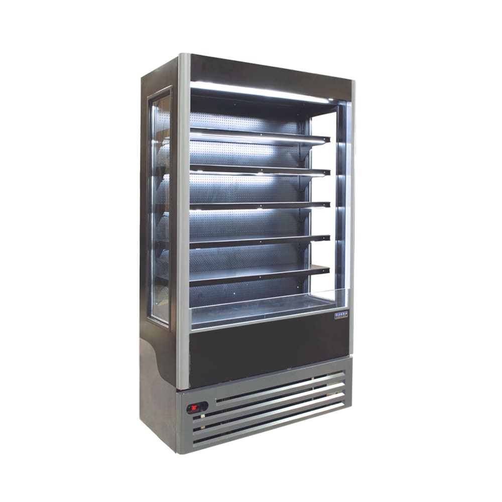 415-ALPA120HSLIM 47 1/2" Vertical Open Air Cooler w/ (6) Levels, 120v