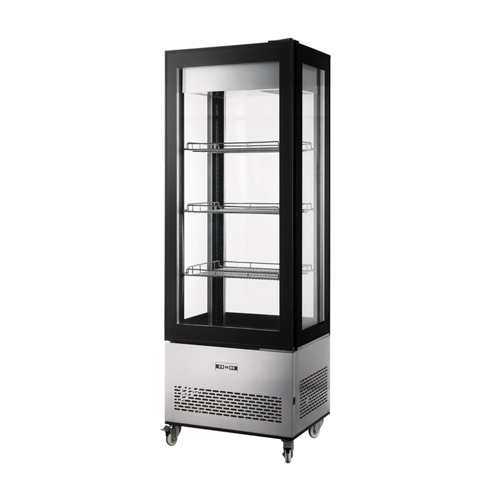390-44473 25 3/5" Full Service Bakery Display Case w/ Straight Glass - (4) Levels, 110v