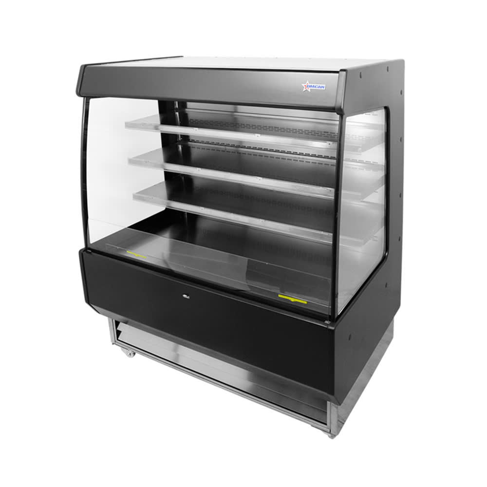 390-44377 51" Vertical Open Air Cooler w/ (5) Levels, 110v