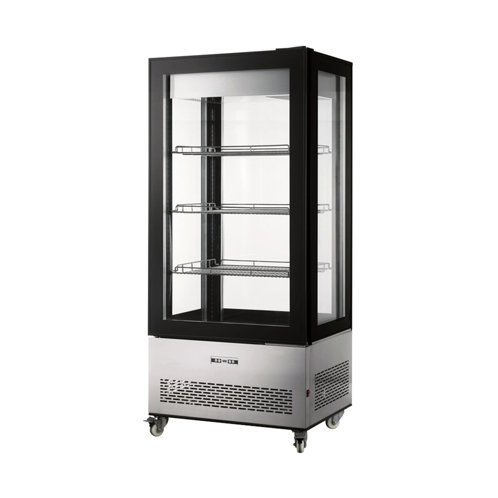 390-44474 33 1/2" Full Service Bakery Display Case w/ Straight Glass - (4) Levels, 110v