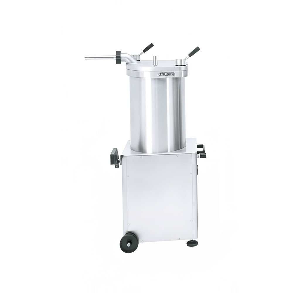 390-46103 95 lb Hydraulic Vertical Sausage Stuffer w/ (3) Funnels, 208/220v