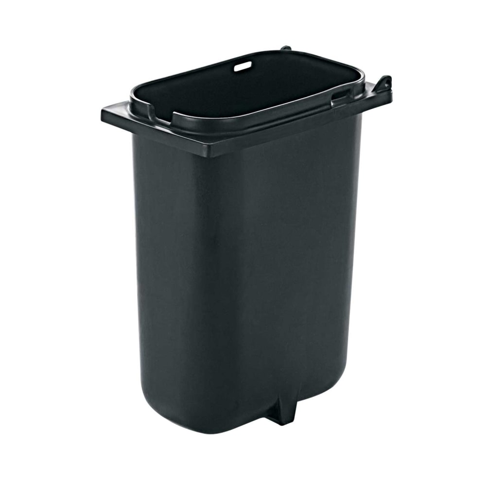 003-83149 3 1/2 qt Fountain Jar w/ Notch for Ladle, Polypropylene, Black