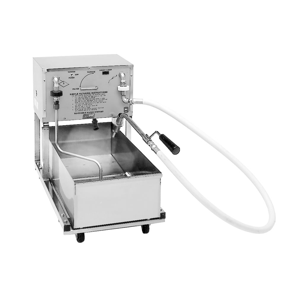 169-RP18 75 lb Fryer Filter - Suction, 120v