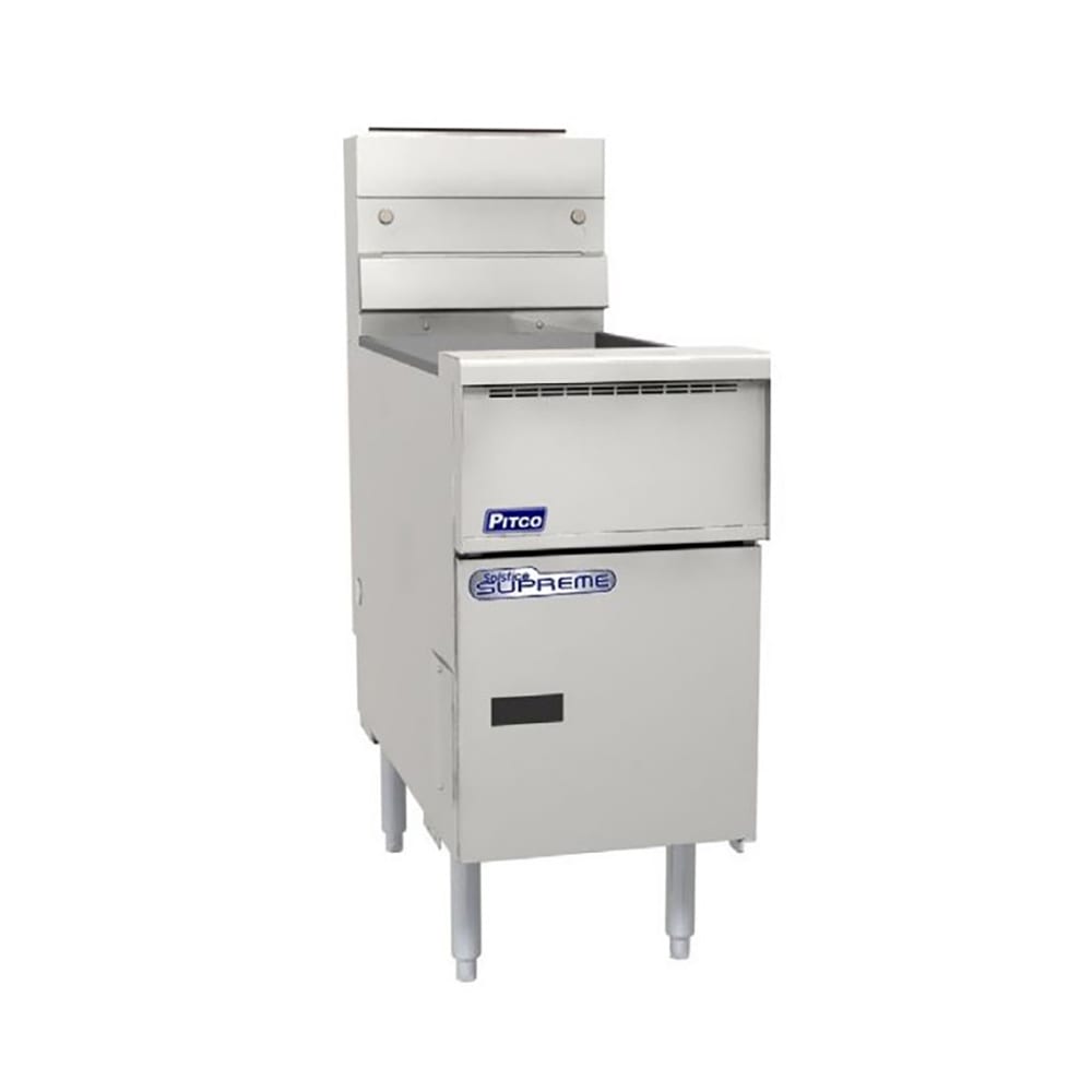 169-SSH55TLP Gas Fryer - (2) 25 lb Vats, Floor Model, Liquid Propane