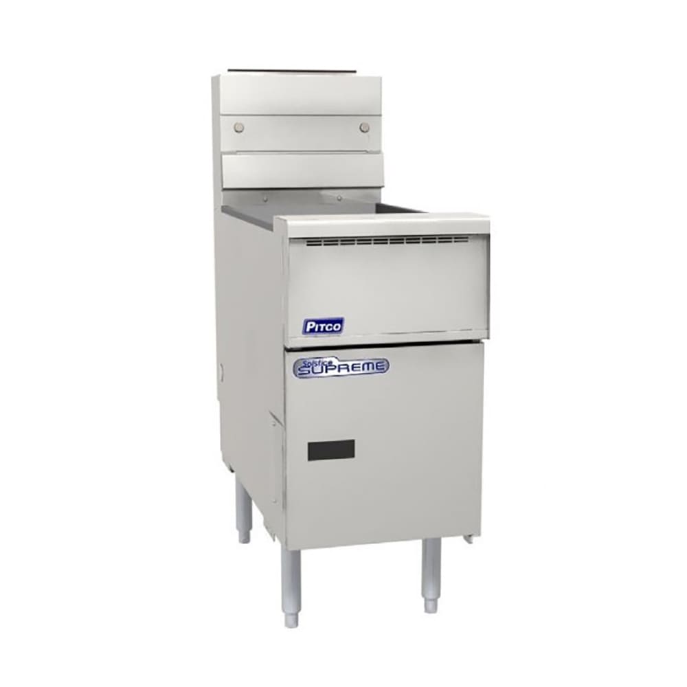 169-SSH55TNG Gas Fryer - (2) 25 lb Vats, Floor Model, Natural Gas