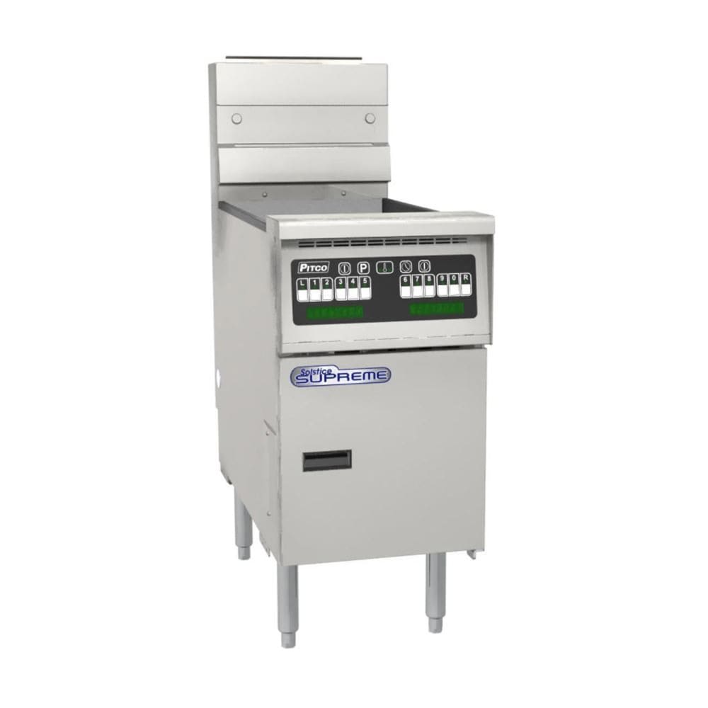 169-SSH603FDNG Gas Fryer - (3) 60 lb Vats, Floor Model, NG