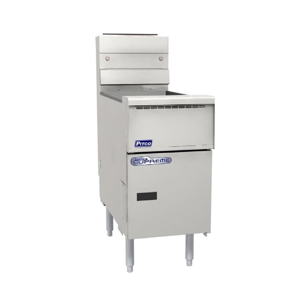 169-SSH552FDLP Gas Fryer - (2) 50 lb Vats, Floor Model, LP