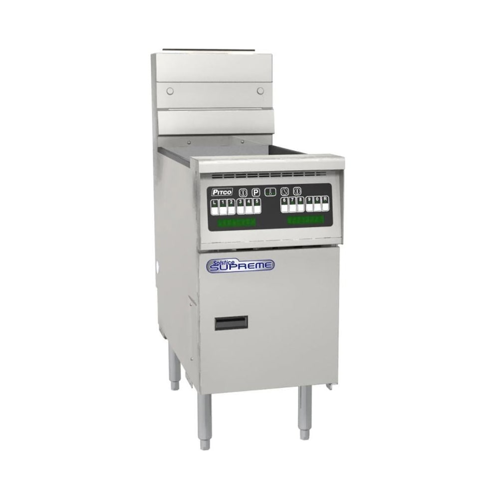 169-SSH602FDLP Gas Fryer - (2) 60 lb Vats, Floor Model, LP