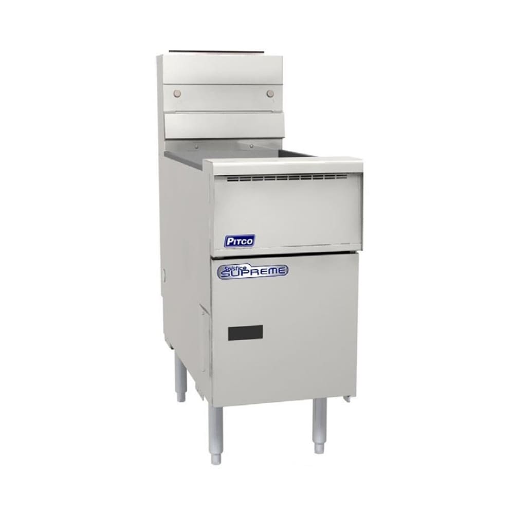 169-SSH554FDLP Gas Fryer - (4) 50 lb Vats, Floor Model, LP