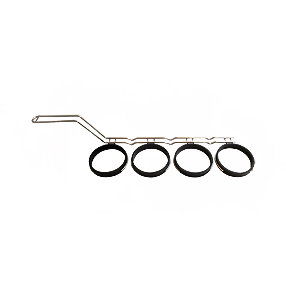 005-122032 In Line Egg Ring w/ (4) 3 3/4" Egg Capacity, Non Stick