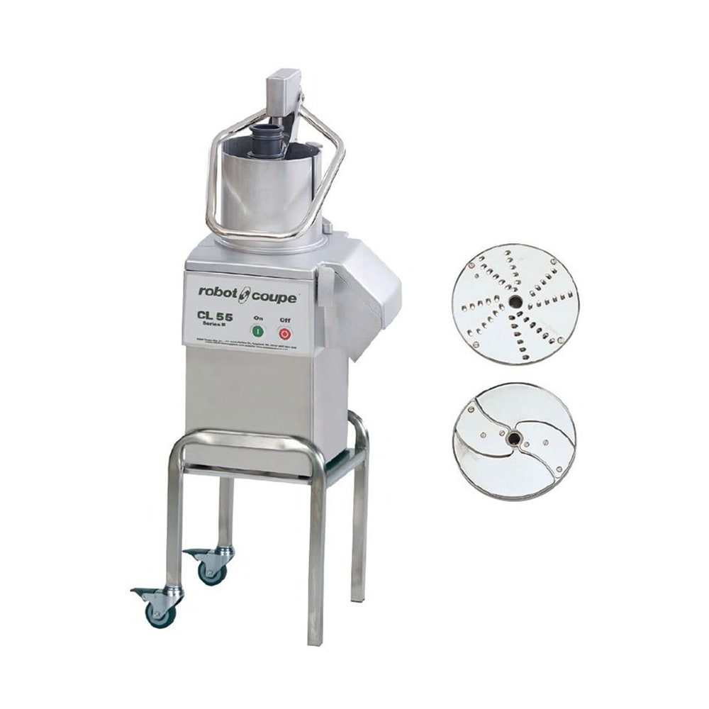 126-CL55PUSHER Pusher-D Commercial Food Processor w/ Automatic Feed Head, Base & Stand