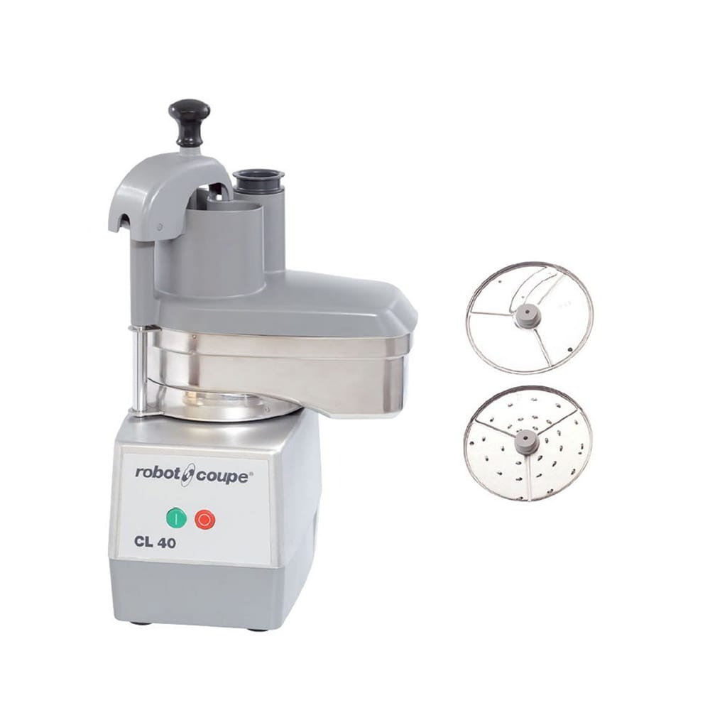126-CL40 1 Speed Cutter Mixer Food Processor w/ Side Discharge, 120v