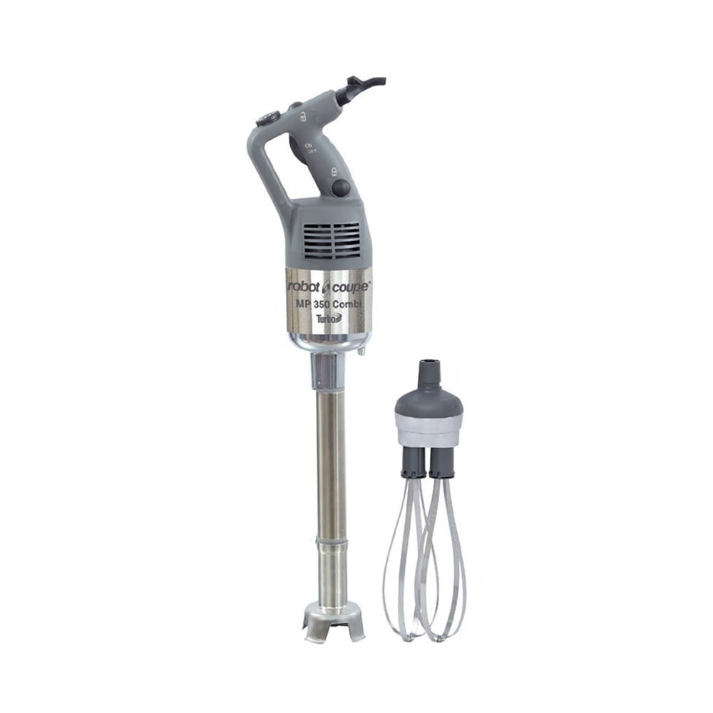 126-MP350TURBOCOMBI Hand Held Commercial Power Mixer w/ 14" Shaft & 10" Whisk