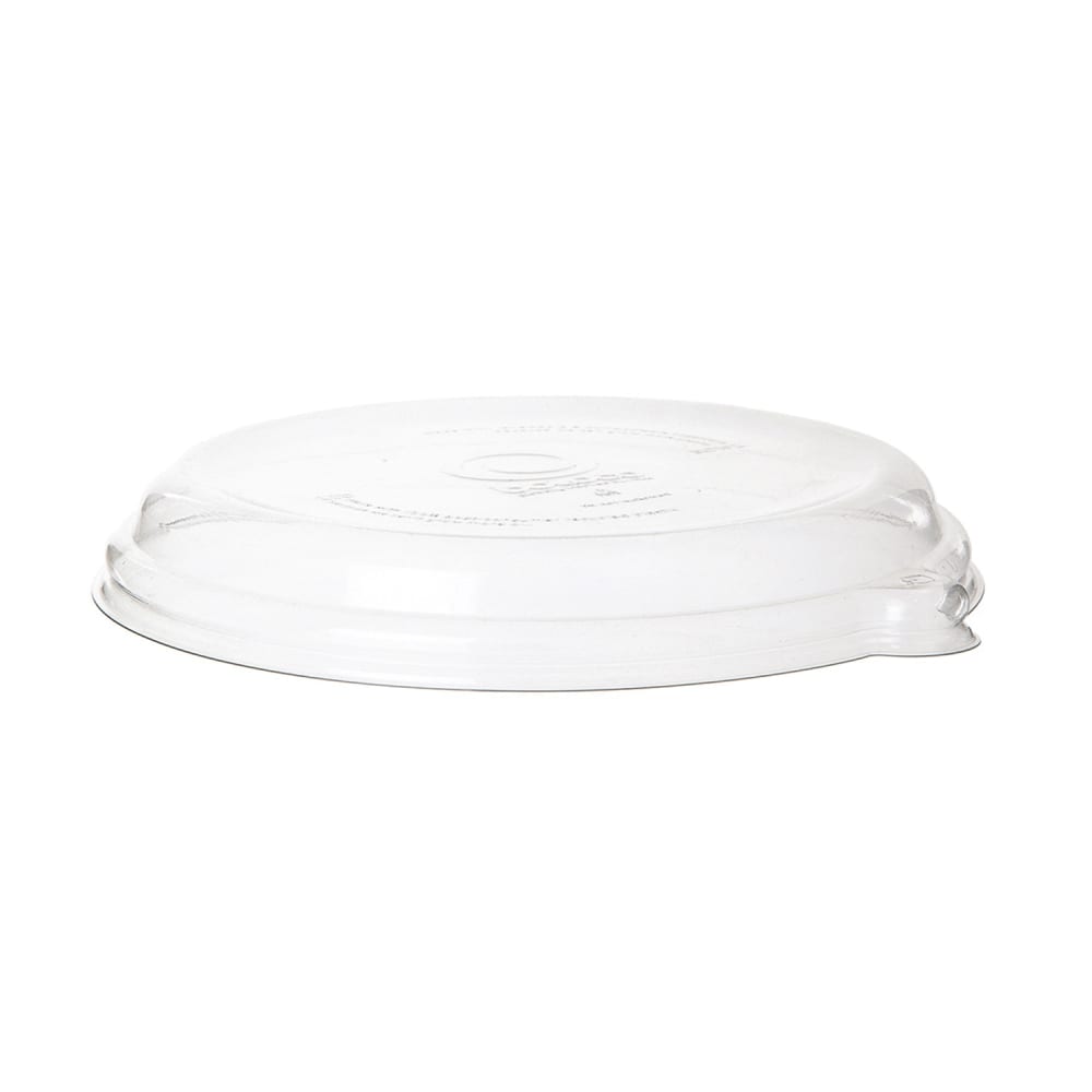 188-EPBLRDLIDUS WorldView™ Dome Lid Molded Fiber Bowls - PET, Clear