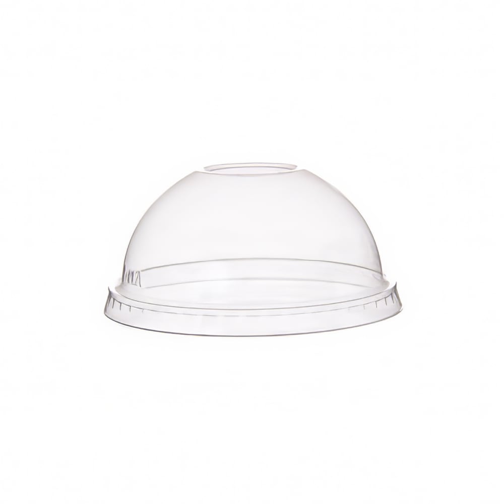 188-EPBSC5DLID World Art™ Dome Lid for 5 oz Food Containers - PLA, Clear