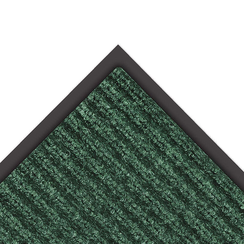 195-109S0046GN Brush Step® Entrance Scraper Floor Mat, 4' x 6', 3/8" Thick, Hunter...
