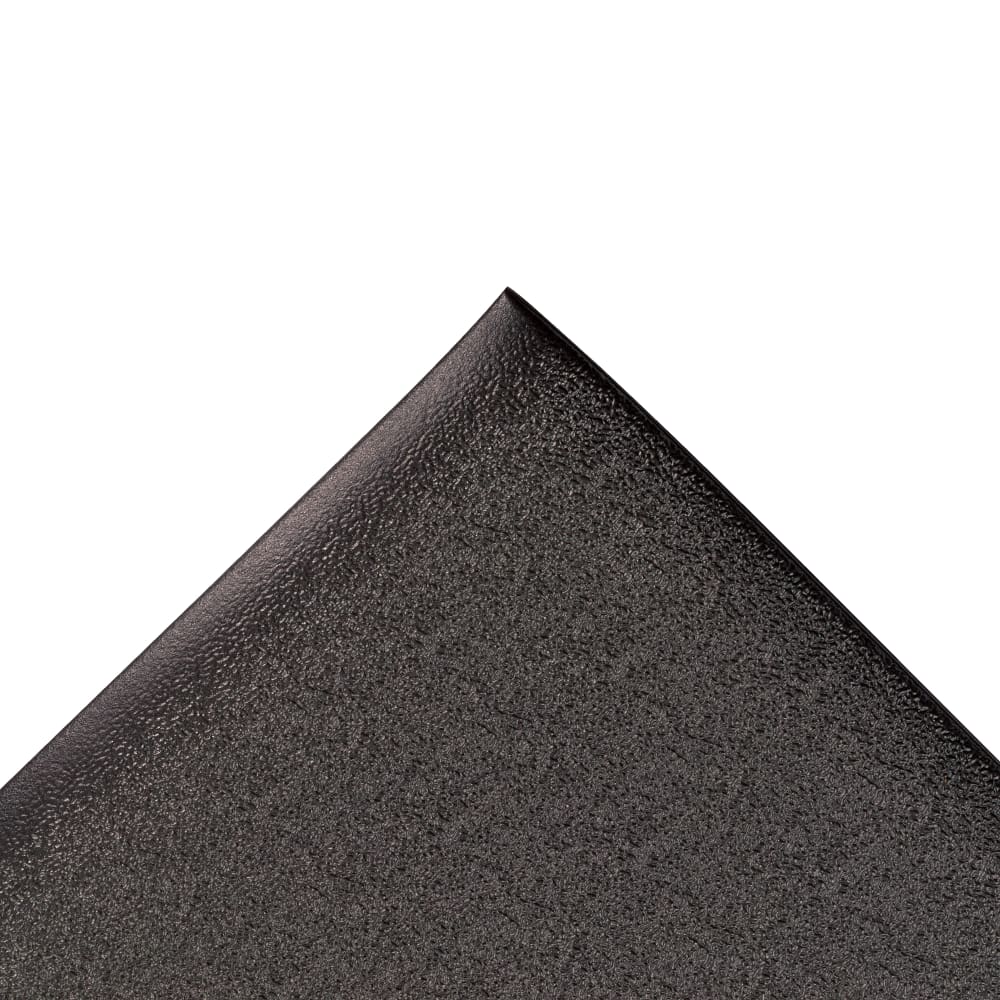 195-411S0335BL Sof-Tred™ Anti-Fatigue Floor Mat - 3' x 5', 3/8" Thick, Black