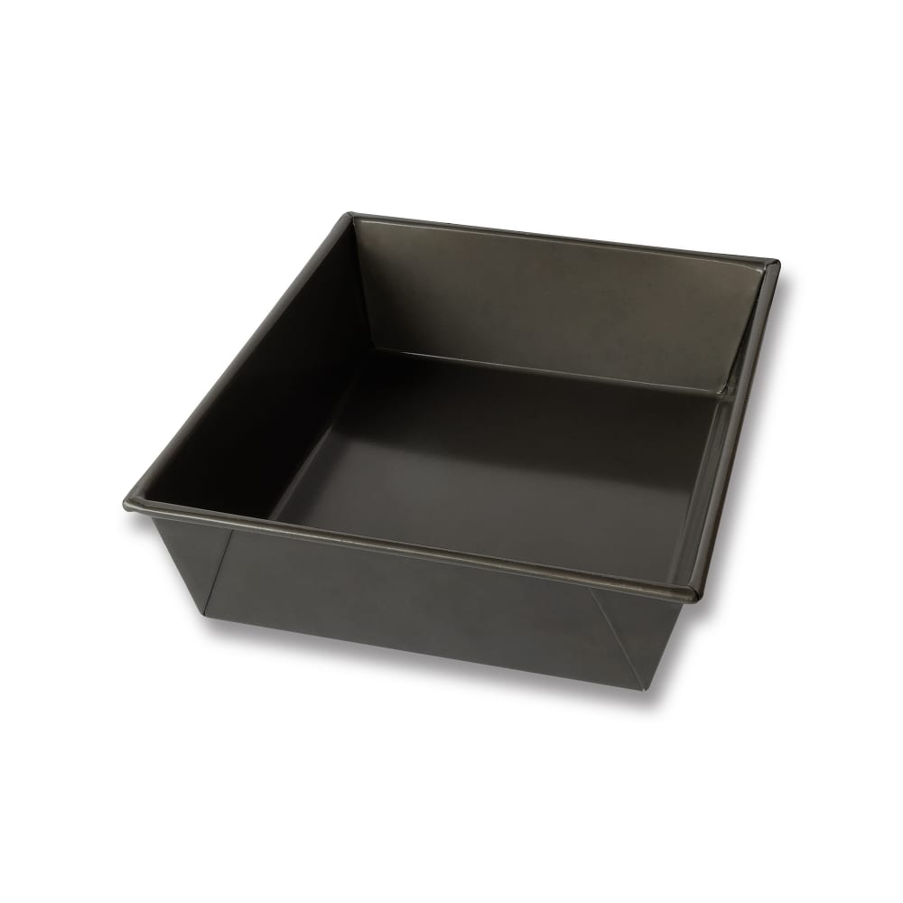 225-90825 Rectangular Detroit Style Pizza Pan - 10 1/4" x 8 1/8", Steel