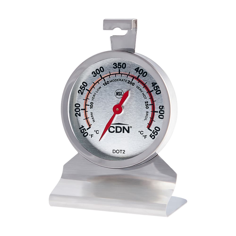 837-DOT2 Oven Thermometer w/ 2" Dial Face, 150 to 550°F