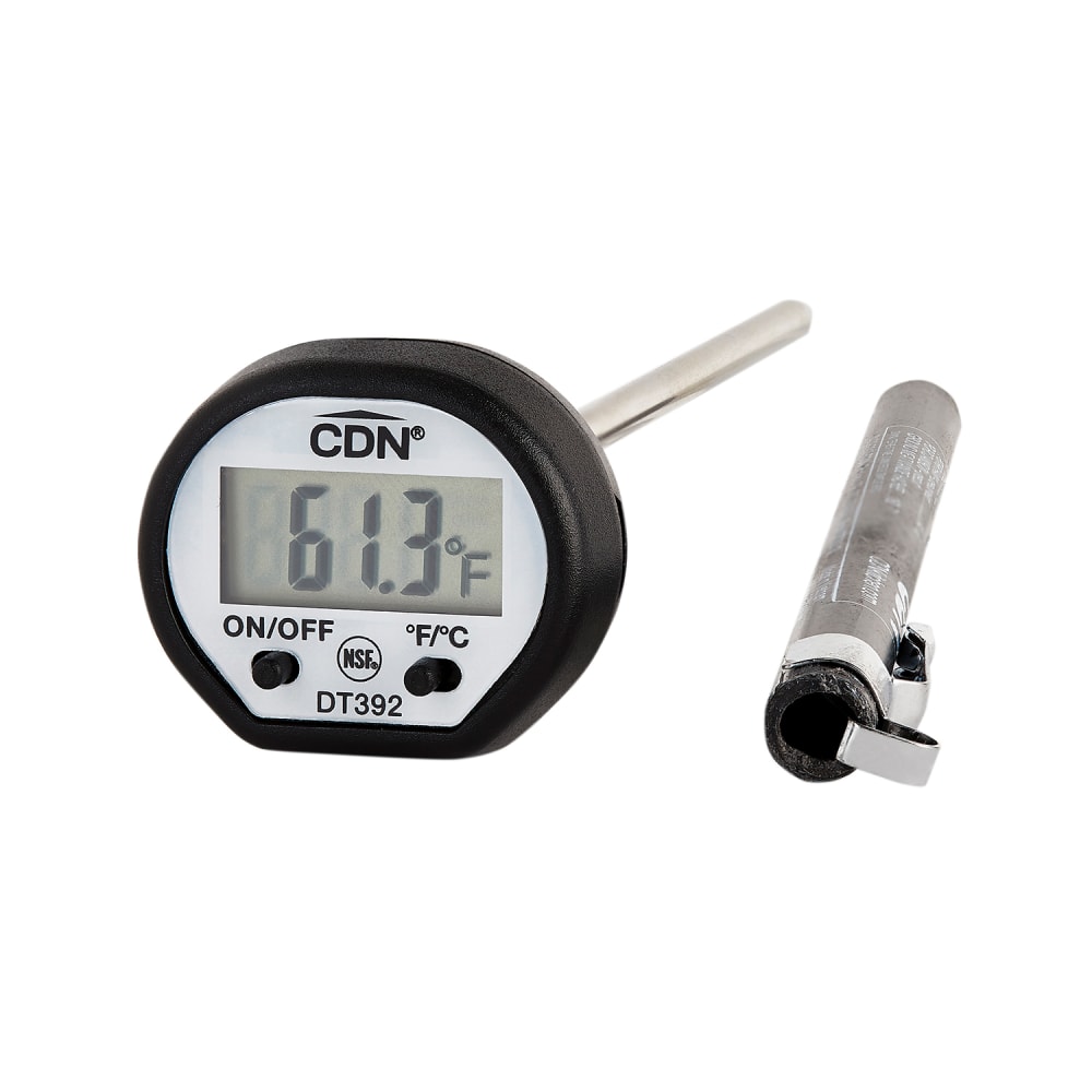 837-DT392 Digital Pocket Thermometer w/ 5" Stem, -50 to 392°F