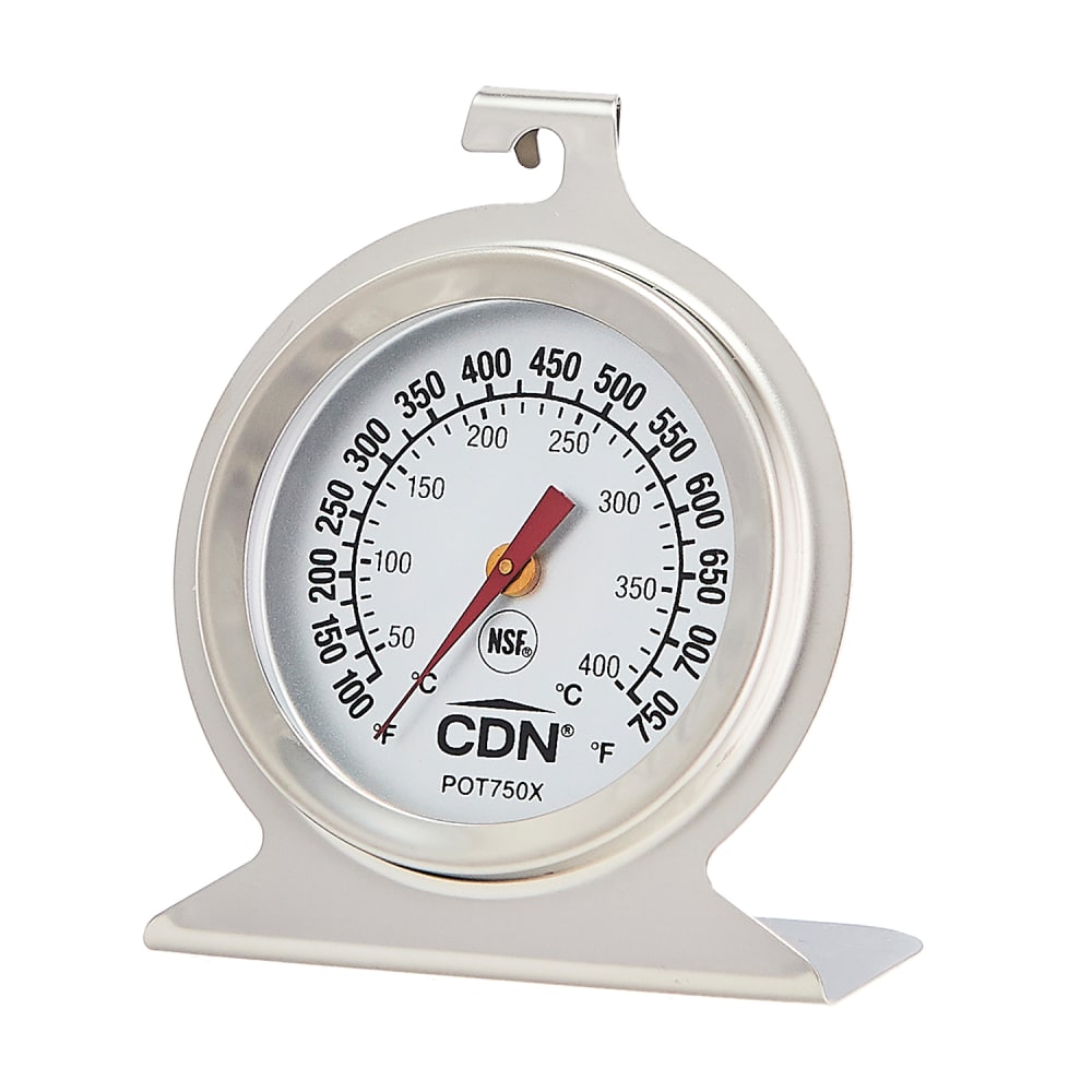 837-POT750X Oven Thermometer w/ 2" Dial Face, 100 to 750°F