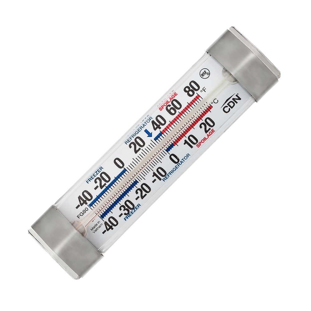 837-FG80 Refrigerator Freezer Thermometer, -40 to 80°F