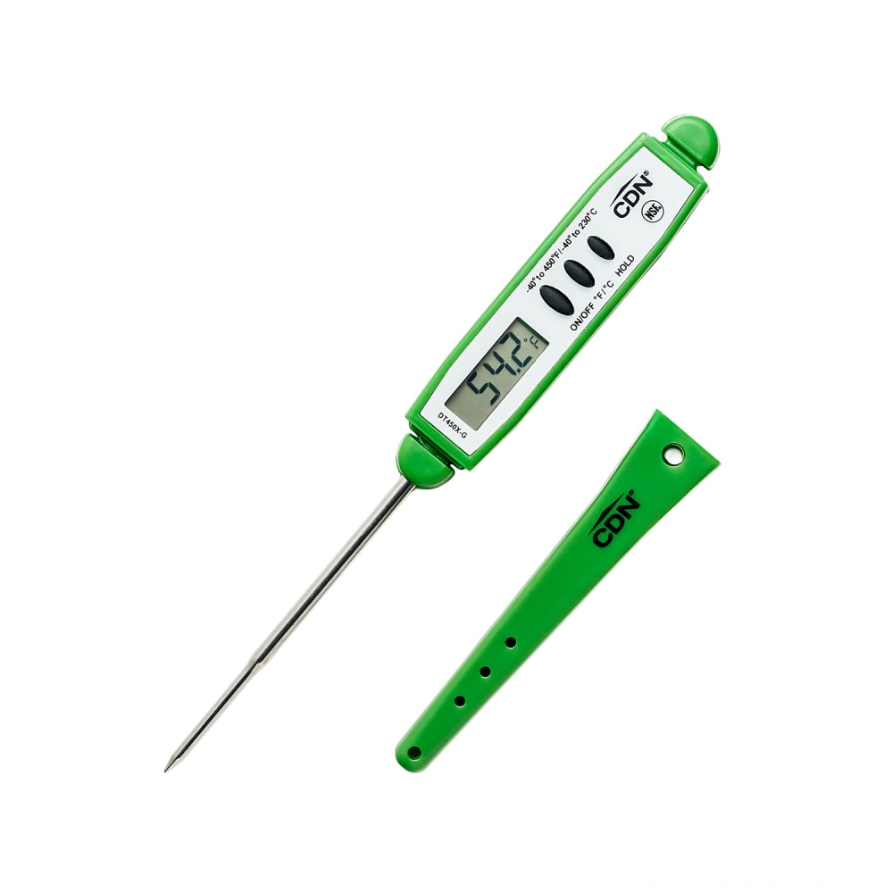 837-DT450XG Digital Pocket Thermometer w/ 2 3/4" Stem, -40 to 450°F, Green