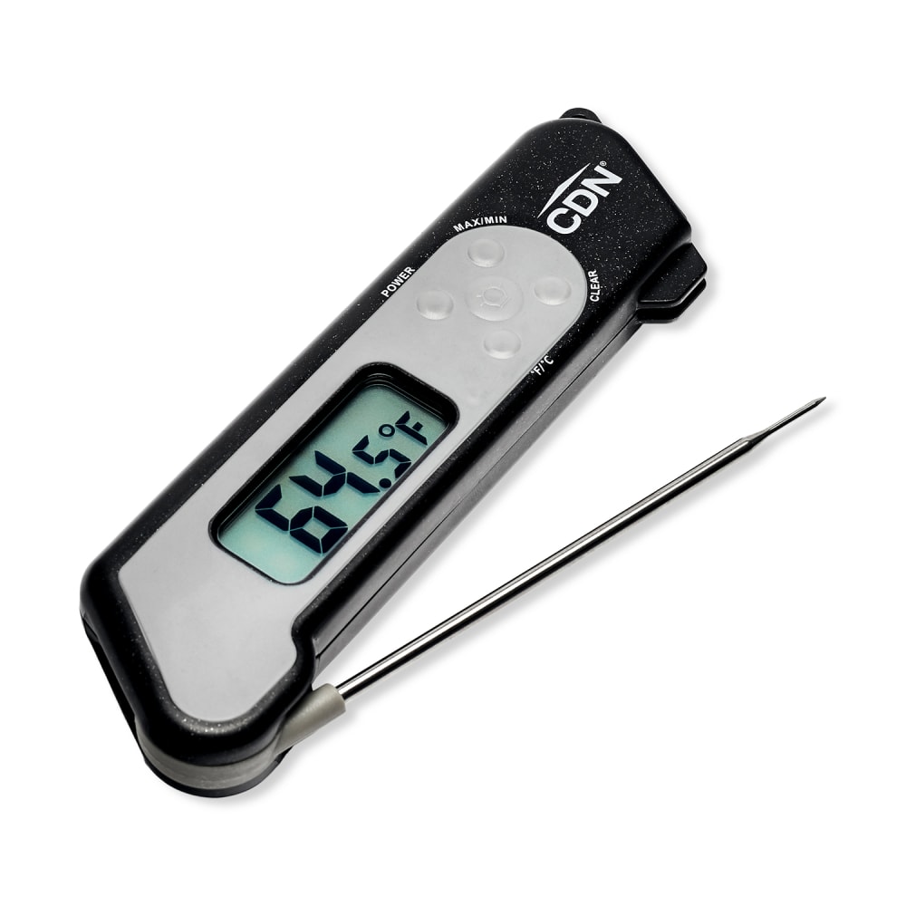 837-TCT572BK Folding Digital Thermocouple Thermometer, -58 to 572°F, Black