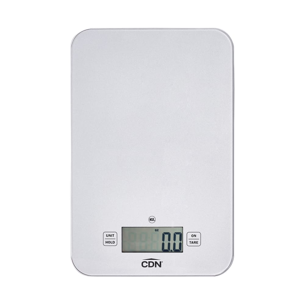 837-SD1502S 15 lb Digital Portion Control Scale - 6" x 9 3/16", Silver