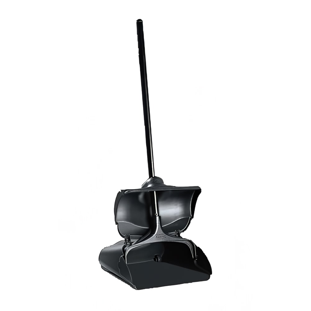 007-253200 Lobby Pro Upright Dust Pan with Cover - Black
