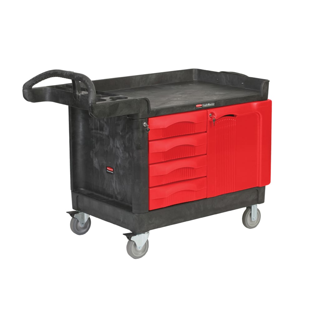 007-FG453388BLA Maintenance Cart w/ 750 lb Capacity, Black