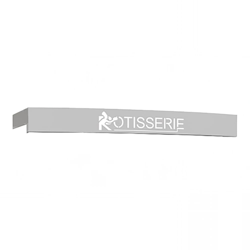 481-1375BDI Illuminated Decorative Roof for GrandFlame 1375 Rotisseries, Stainless Steel