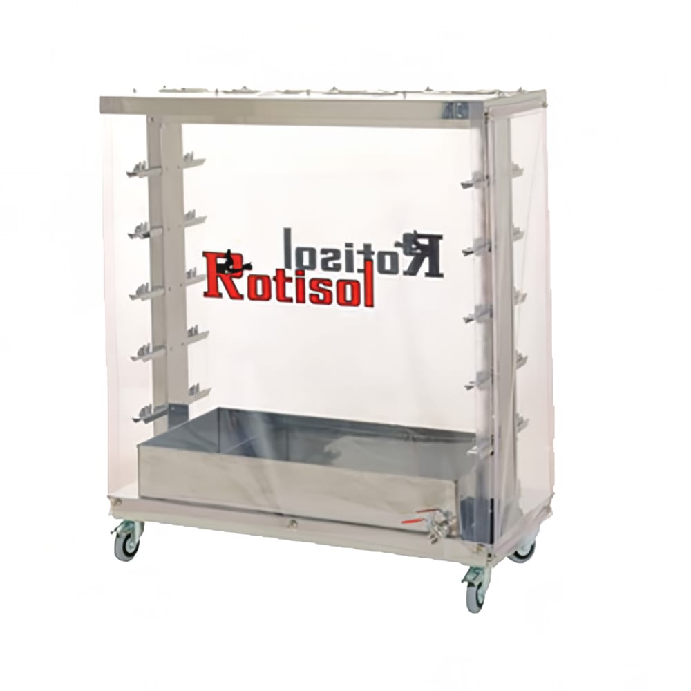 481-BACHE101425 Spit Rack Cover for (10) Spits for FauxFlame 1425 Rotisseries
