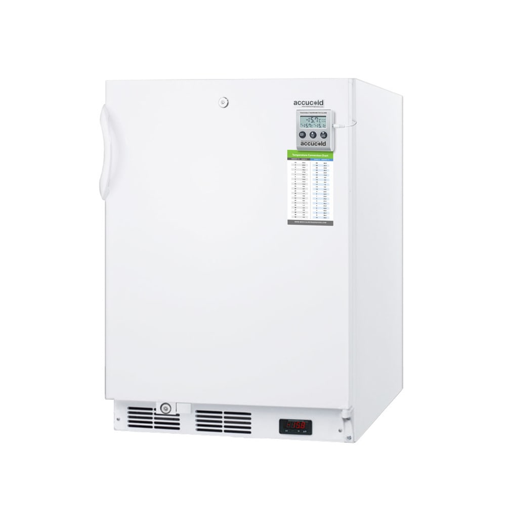 162-FF7LBIVACADA 24" One-Section Undercounter Vaccine Storage Refrigerator - White, 115v