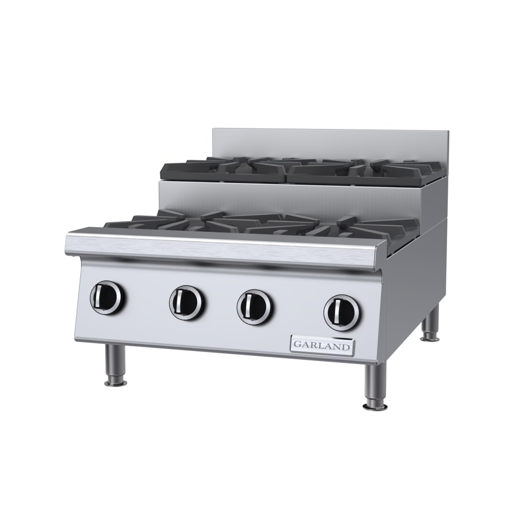 451-GTOG24SU4NG 24" Gas Hotplate w/ (4) Burners & Manual Controls, Natural Gas