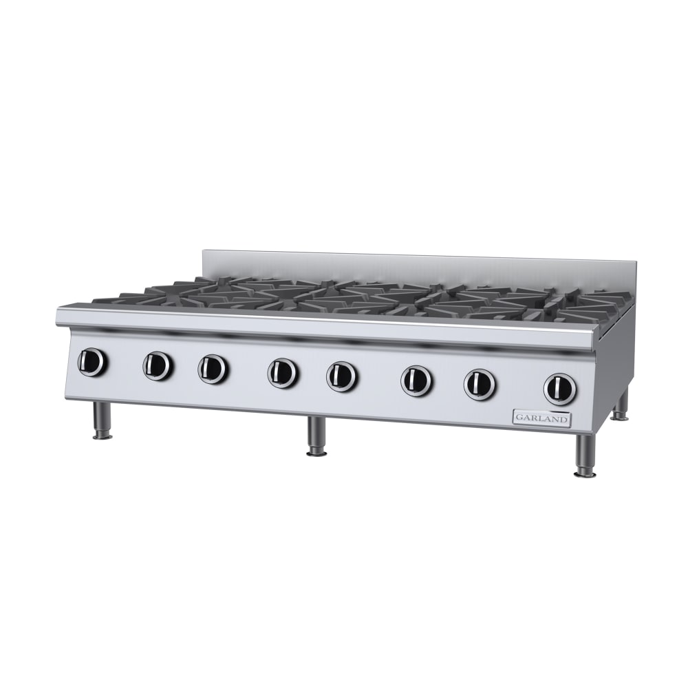 451-GTOG488NG 48" Gas Hotplate w/ (8) Burners & Manual Controls, Natural Gas