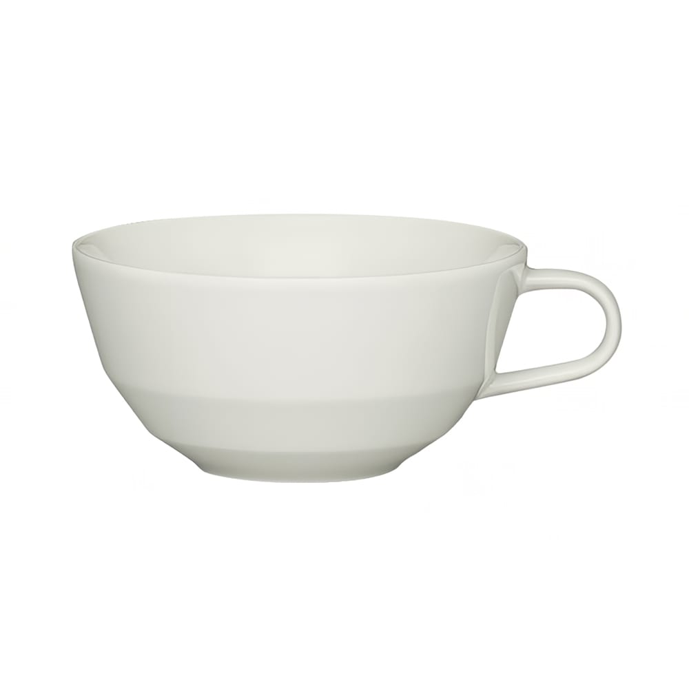 024-9125187 12 3/4 oz Allure Cafe© Au Lait Cup - Porcelain, Bone White