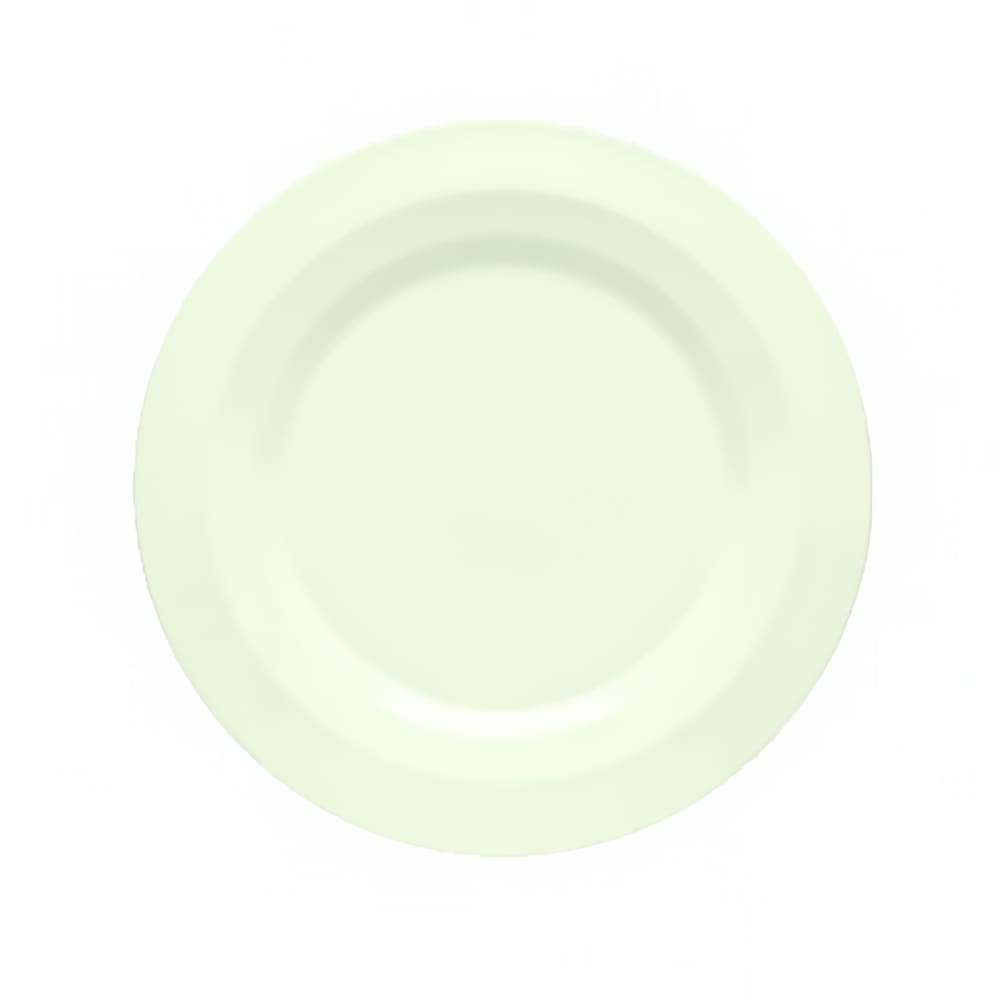 024-9120017 6 5/8" Round Allure Plate - Porcelain, Bone White
