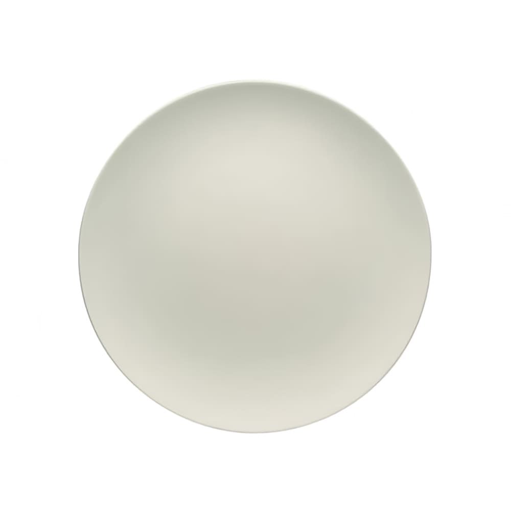 024-9121224 9 1/2" Round Allure Plate - Porcelain, Bone White