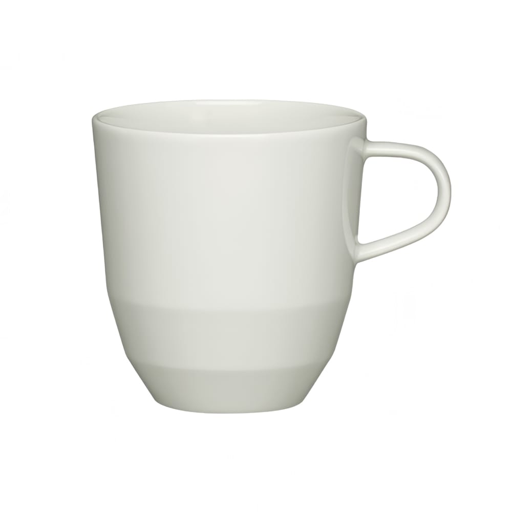 024-9125582 10 3/4 oz Allure Coffee Mug - Porcelain, Bone White