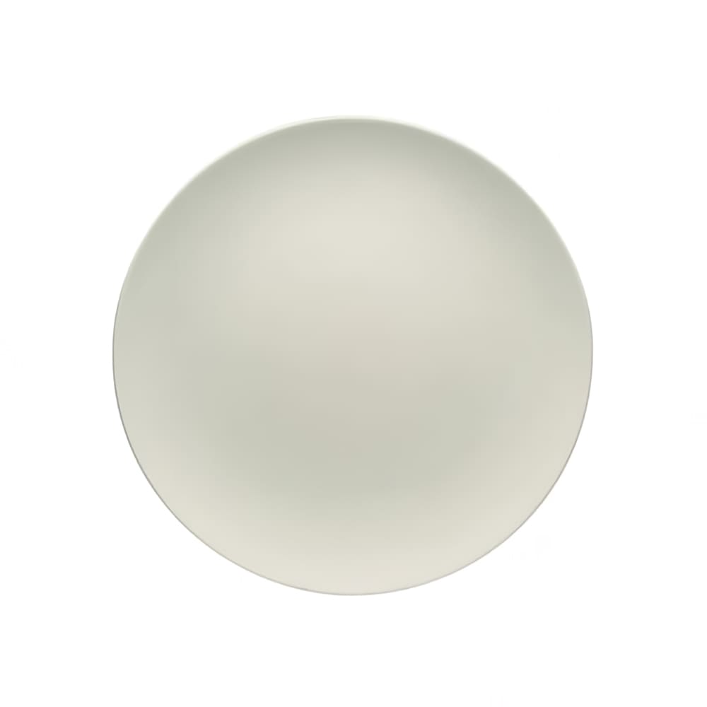 024-9121231 12 1/8" Round Allure Plate - Porcelain, Bone White