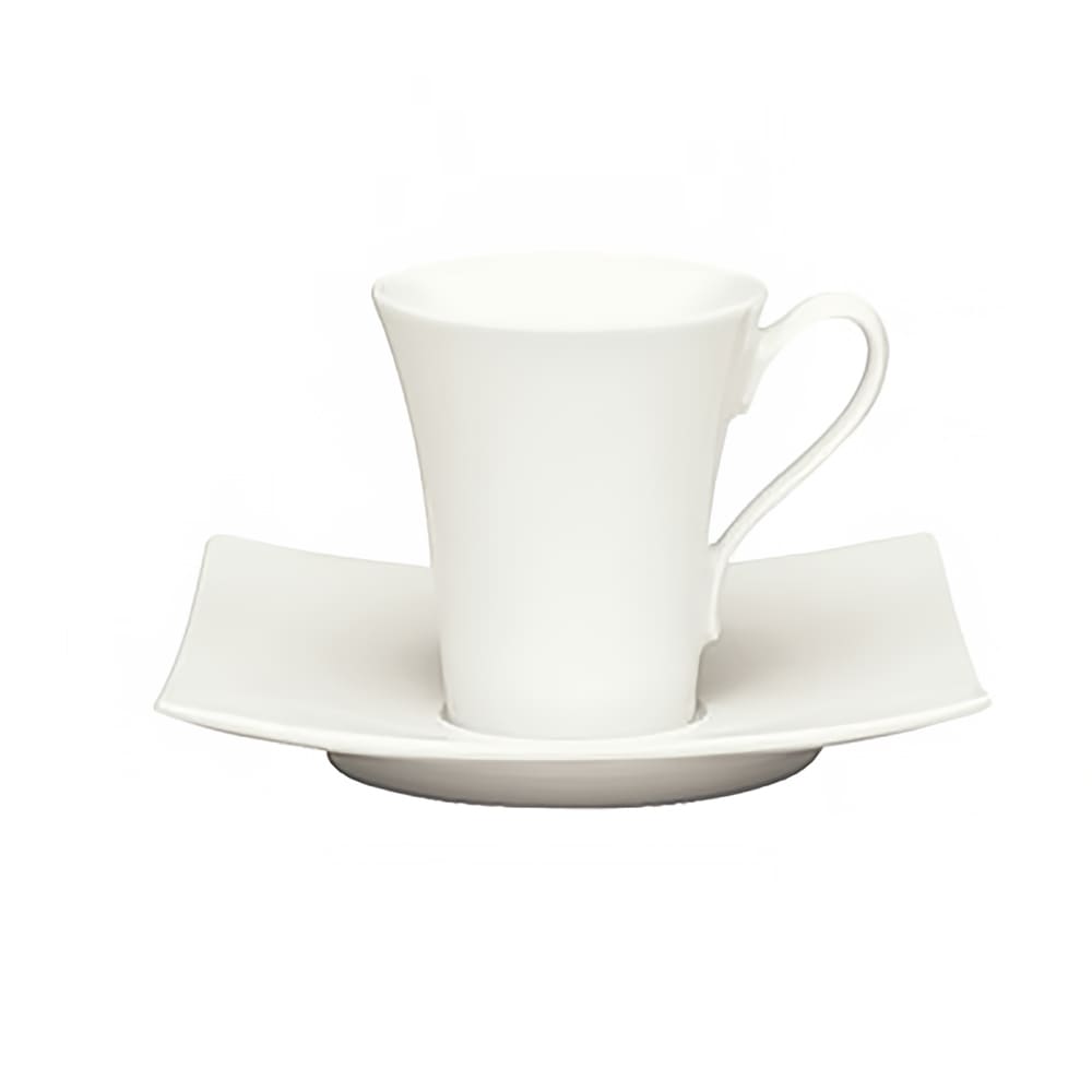 024-9135375 8 1/2 oz Porcelain Cup - Fine Dining Pattern, White