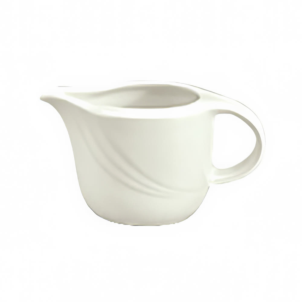 024-9183809 3 oz Porcelain Sauce Boat - Donna Pattern, White