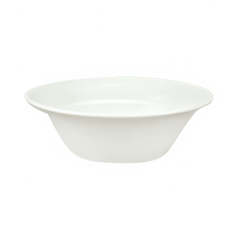 024-9193118 20 1/4 oz Round Porcelain Bowl, Avanti Gusto Pattern, White