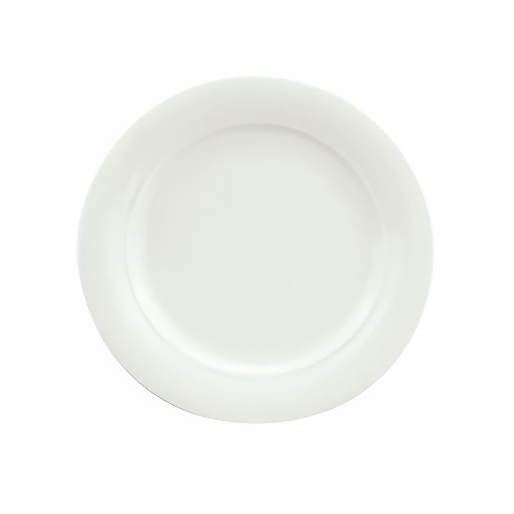 024-9190020 7 7/8" Round Porcelain Plate - Avanti Gusto Pattern, White